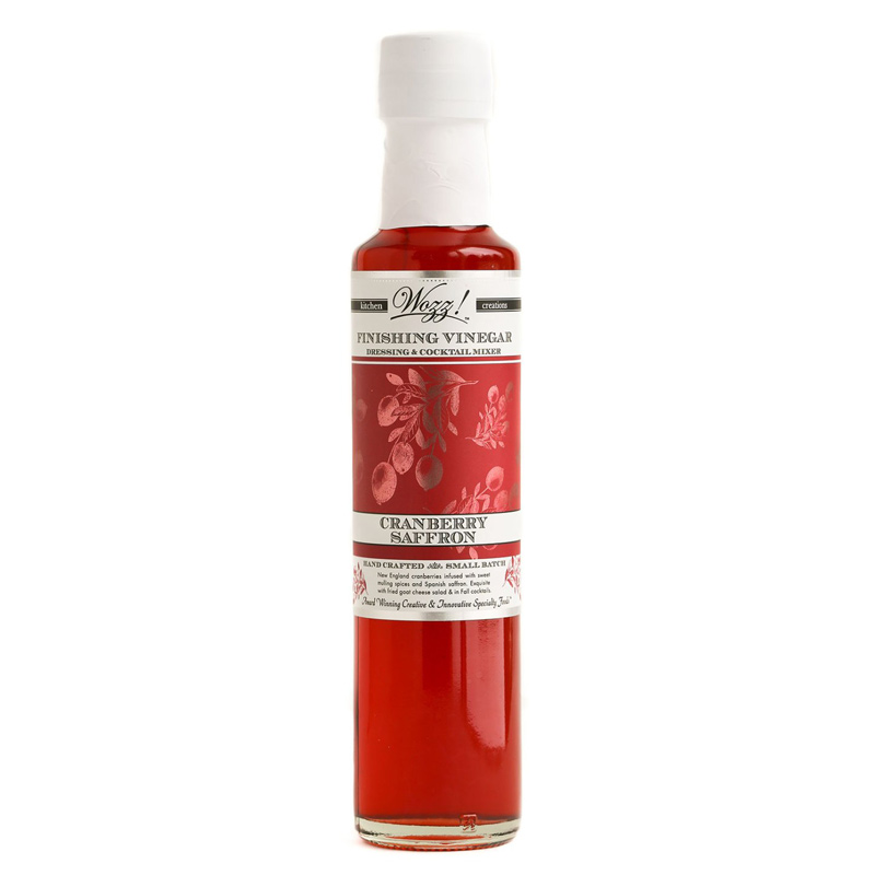 Cranberry Saffron Vinegar